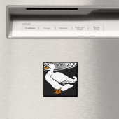 Aimant Bois de la ferme victorienne Animaux Canards (In Situ (Lave-vaisselle))