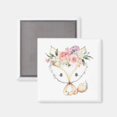 Aimant bois de renard, mignon (Recto/Verso)