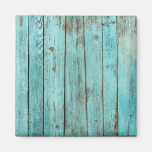 Aimant Bois de Turquoise Grange de sarcelle Bois Patiné d