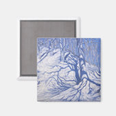 Aimant Bois d'hiver près de Courcheval 2008 (Recto/Verso)