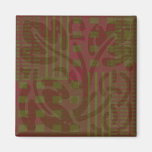 Aimant bois d'olive de canneberge Inspiration celtique