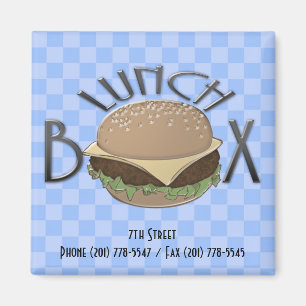 Aimant boîte à lunch