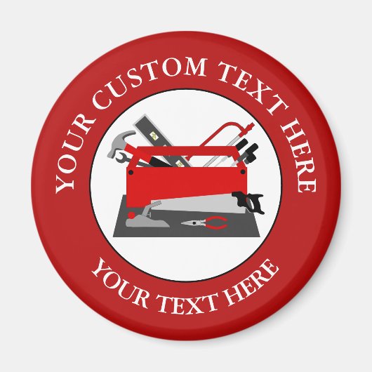 Aimant Boîte à outils Handyman (Devant)