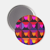 Aimant Boîte de Saint-Valentin (Recto/Verso)