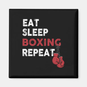 Aimant Boîte de sommeil - Boxe de salle de gym Lover Boxe