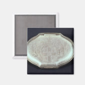 Aimant Boîte de soudure en relief avec armoiries, c.1820 (Recto/Verso)