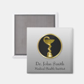 Aimant Bol d'or Hygieia Médicale professionnel (Recto/Verso)