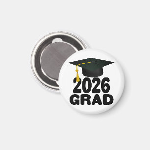Aimant Bold Class of 2026 Graduation