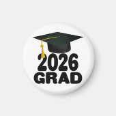 Aimant Bold Class of 2026 Graduation (Devant)