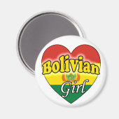 Aimant Bolivian Girl (Recto/Verso)