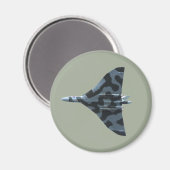 Aimant Bombardier Vulcain en vol (Recto/Verso)