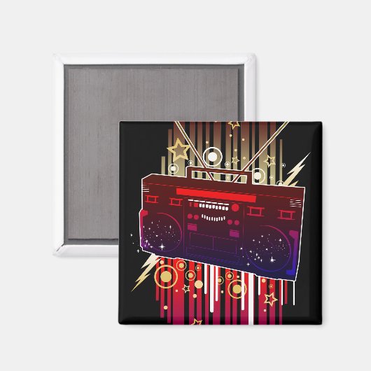 Aimant Bombe Boombox (Recto/Verso)