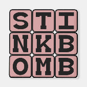 Aimant Bombe Puante, Faucon Odeur (Devant)