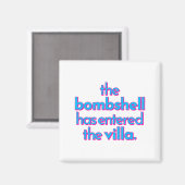 Aimant Bombshell Has Entered The Villa Funny Got A Text C (Recto/Verso)