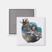 Aimant Bombur et Bofur (Recto/Verso)