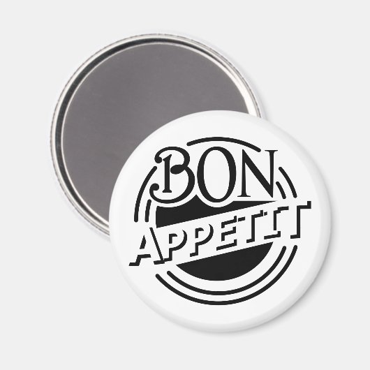 Aimant Bon Appetit (Recto/Verso)