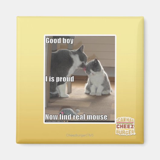 Aimant Bon garçon (Devant)