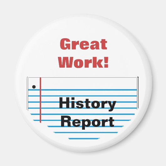 Aimant Bon magnétique scolaire MM16fr (Devant)