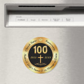 Aimant Bon Marché, 100 ans d'anniversaire de l'église, Fa (In Situ (Lave-vaisselle))