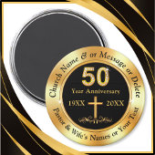 Aimant Bon Marché, 50e anniversaire de l'église, Fête des