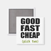 Aimant Bon Rapide Magnétique pas cher (Recto/Verso)