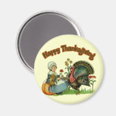 Aimant - Bon thanksgiving (Recto/Verso)