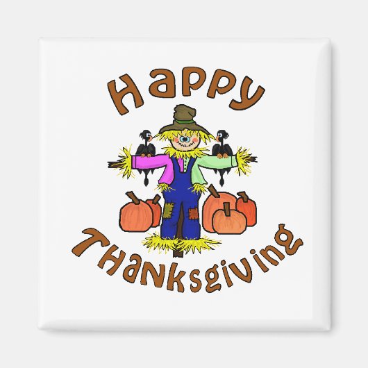 Aimant bon thanksgiving (Devant)