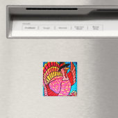 Aimant bon thanksgiving TURKEY (In Situ (Lave-vaisselle))