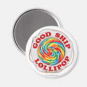Aimant Bon vaisseau Lollipop... (Recto/Verso)