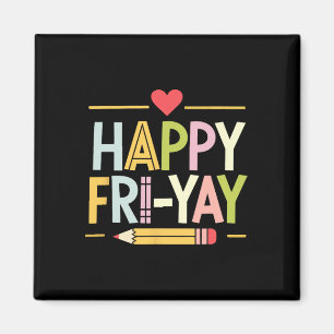 Aimant Bon Vendredi-yay Drôle Prof de Vie Week-end Jeu de