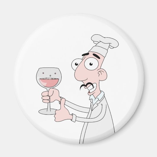 Aimant Bon vin (Devant)