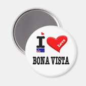 Aimant BONA VISTA - I Love (Recto/Verso)