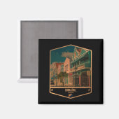 Aimant Bonaire (Recto/Verso)