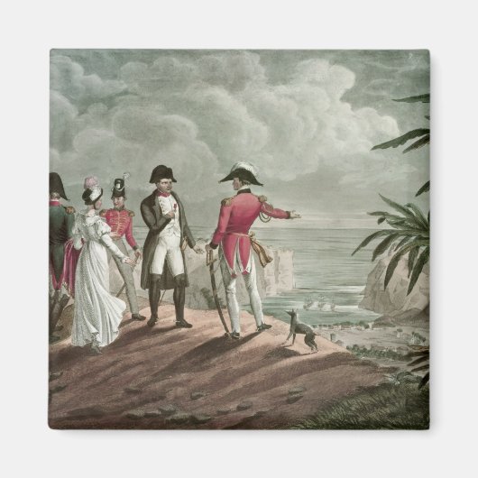 Aimant Bonaparte sur Sainte-Hélène (Devant)