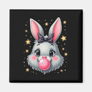 Aimant Bonbon à bulles de Pâques lapin adorable 2
