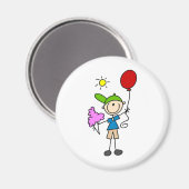 Aimant Bonbons Et Ballons En Coton À L'Aimant Fair (Recto/Verso)