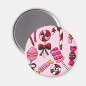 Aimant Bonbons mignons (Recto/Verso)