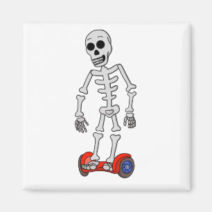 Aimant Bones stationnaires éffrayantes