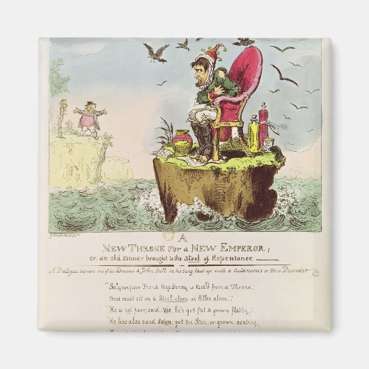 Aimant Boney's Elba Chair, publié par S. Knight (Devant)