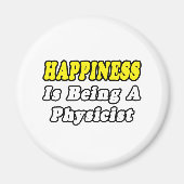 Aimant Bonheur...Physicien (Devant)