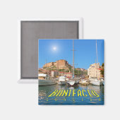 Aimant Bonifacio, Corse, France (Recto/Verso)