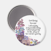 Aimant Bonjour (Recto/Verso)