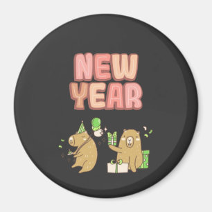 Aimant Bonjour à un nouveau départ!