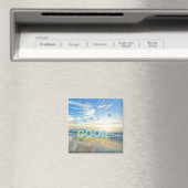 Aimant Bonjour Blue Sky (In Situ (Lave-vaisselle))