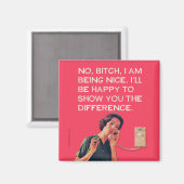 Aimant Bonjour. C'est toi. Cliquez sur (Recto/Verso)