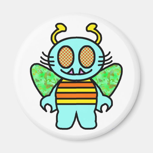 Aimant bonjour cootie (Devant)