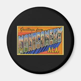 Aimant Bonjour de Montgomery Alabama