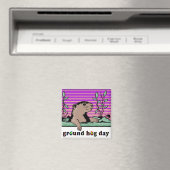 Aimant Bonjour, Ombre de Groundhog - (In Situ (Lave-vaisselle))