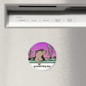 Aimant Bonjour, Ombre de Groundhog - (In Situ (Lave-vaisselle))