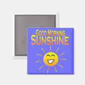 Aimant Bonjour Sunshine ! (Recto/Verso)